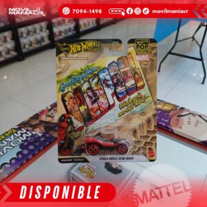 Hot Wheels Pop Culture Deadpool Spider Mobile - Premium (Stock) ¡Disponible Ahora!