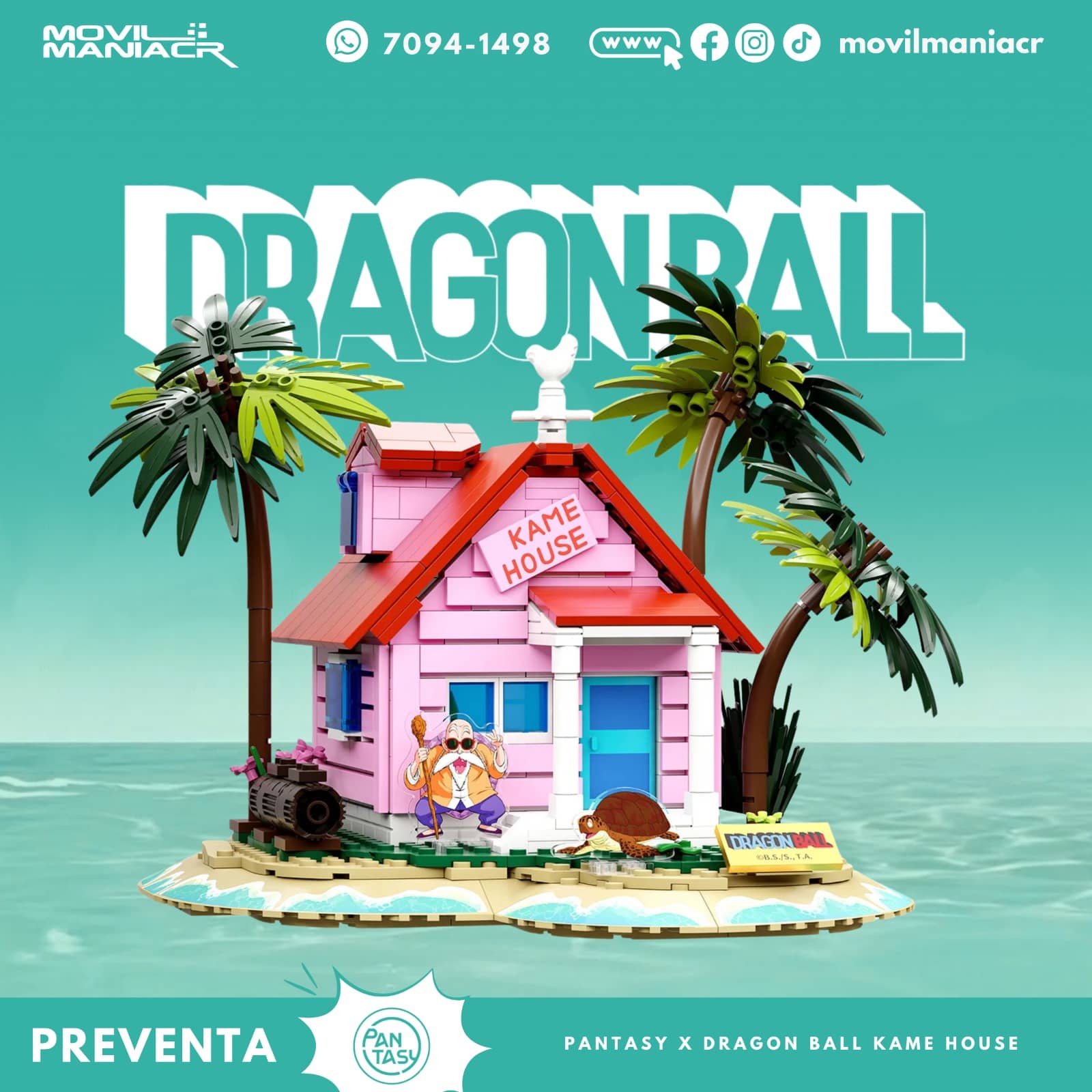 Armable Pantasy Dragon Ball Kame House(87002) - (Preventa) ¡Reserva Ahora! 1 Armable Pantasy Dragon Ball Kame House(87002) - (Preventa) ¡Reserva Ahora!