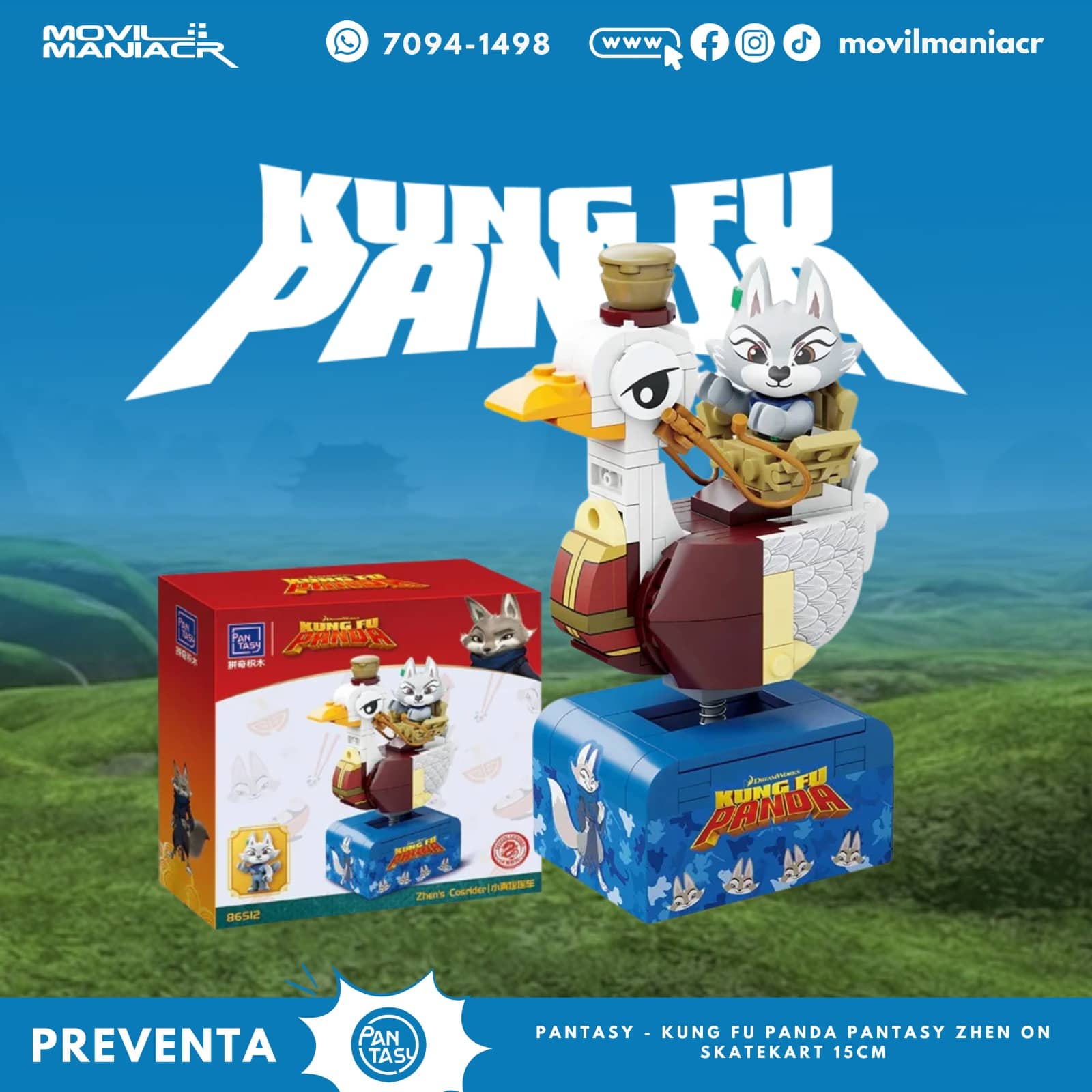 Armable Pantasy Kung Fu Panda Zhen's(86512) - (Preventa) ¡Reserva Ahora! 1 Armable Pantasy Kung Fu Panda Zhen's(86512) - (Preventa) ¡Reserva Ahora!
