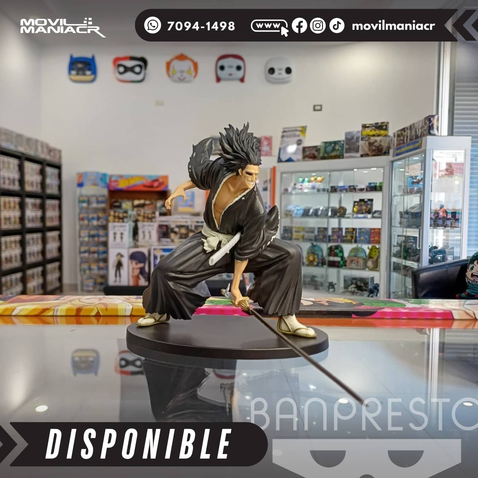 Figura Banpresto Bleach Kenpachi Zaraki Vibration Stars 13cm aprox - (Stock) ¡Disponible! 1 Figura Banpresto Bleach Kenpachi Zaraki Vibration Stars 13cm aprox - (Stock) ¡Disponible!