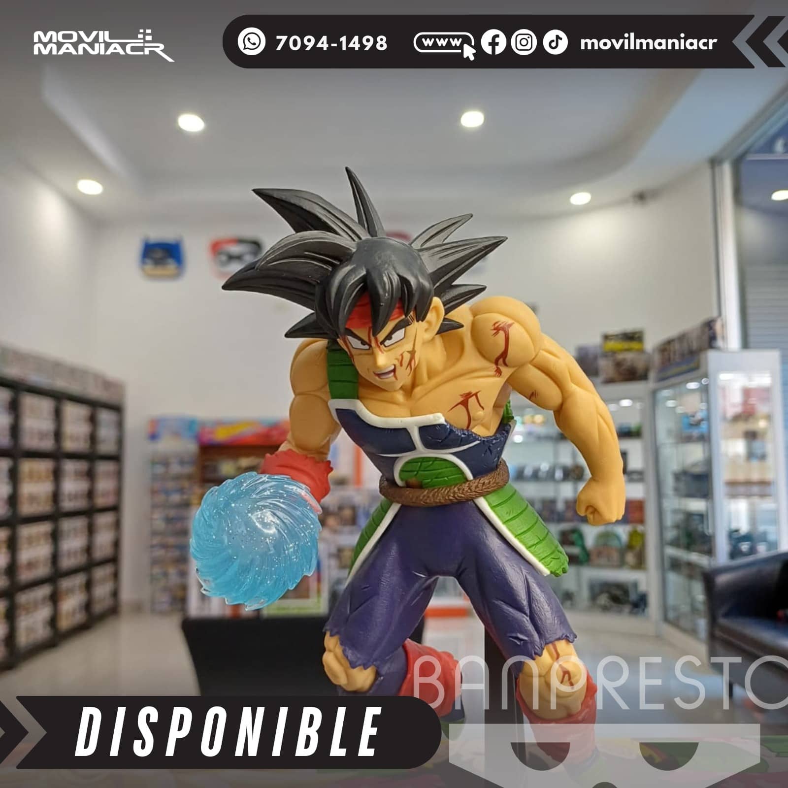 Figura Banpresto Dragon Ball Z Bardock G x Materia 14cm aprox - (Stock) ¡Disponible! 3 Figura Banpresto Dragon Ball Z Bardock G x Materia 14cm aprox - (Stock) ¡Disponible! - Imagen 3