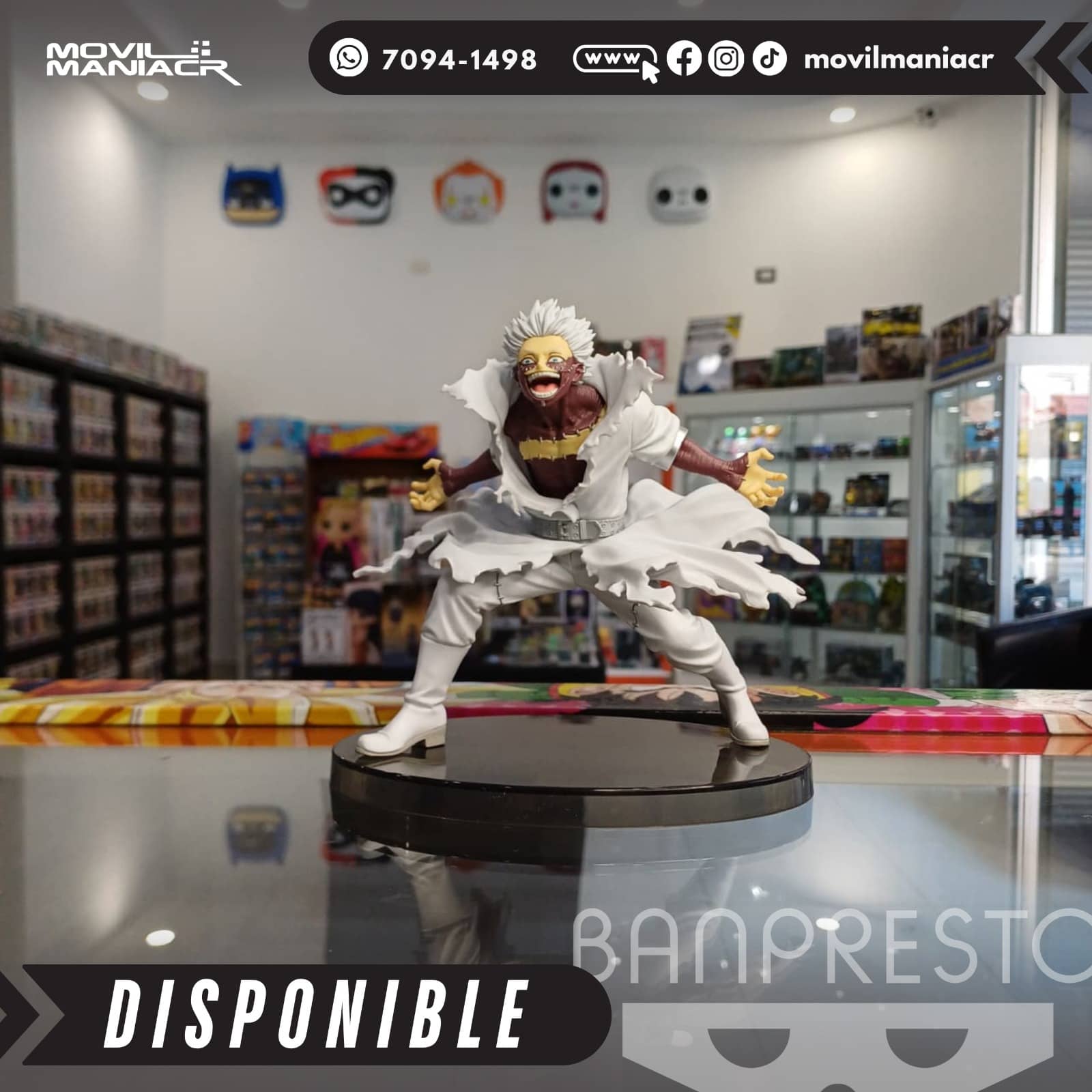 Figura Banpresto My Hero Academia Dabi The Evil Villains 13cm aprox - (Stock) ¡Disponible! 1 Figura Banpresto My Hero Academia Dabi The Evil Villains 13cm aprox - (Stock) ¡Disponible!