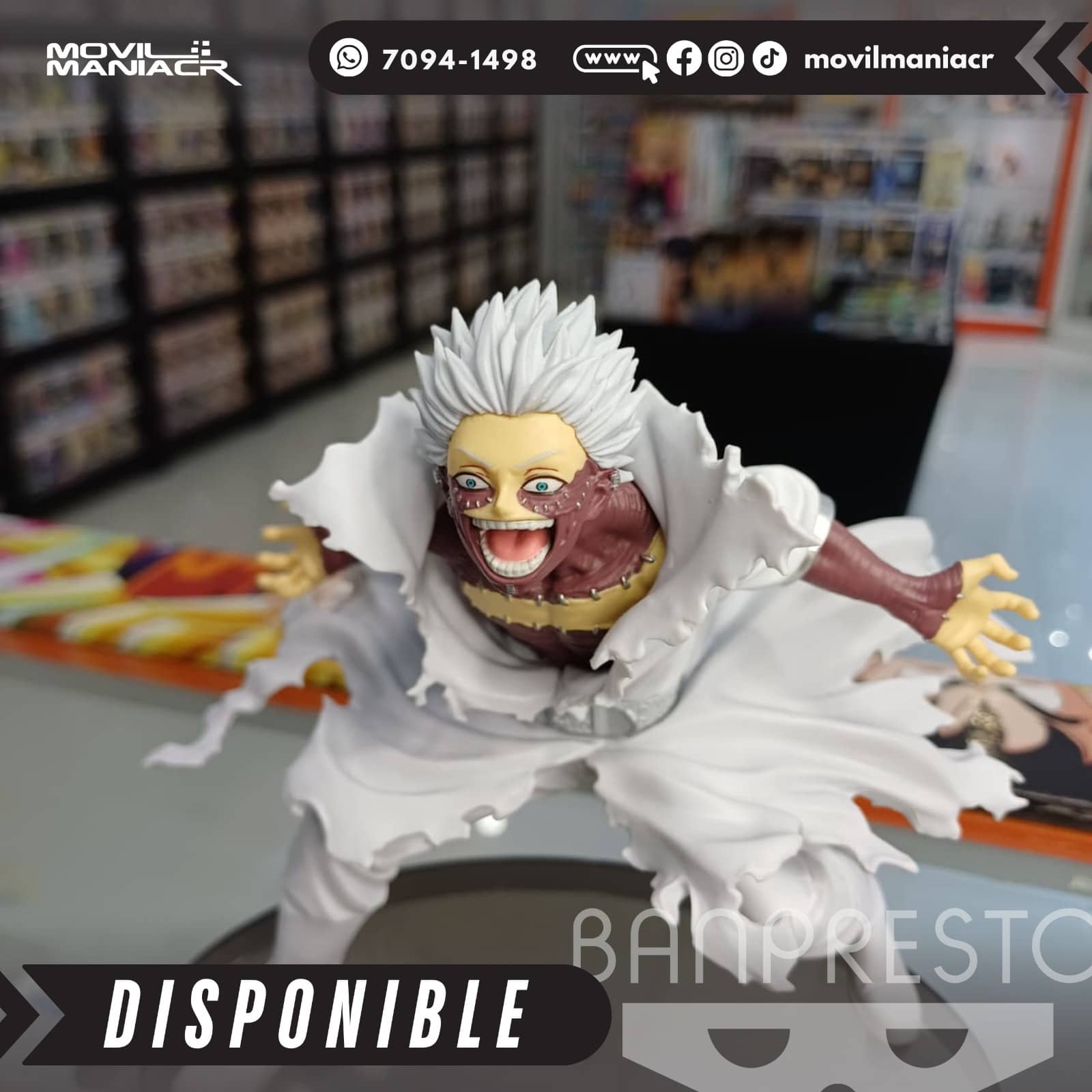Figura Banpresto My Hero Academia Dabi The Evil Villains 13cm aprox - (Stock) ¡Disponible! 2 Figura Banpresto My Hero Academia Dabi The Evil Villains 13cm aprox - (Stock) ¡Disponible! - Imagen 2