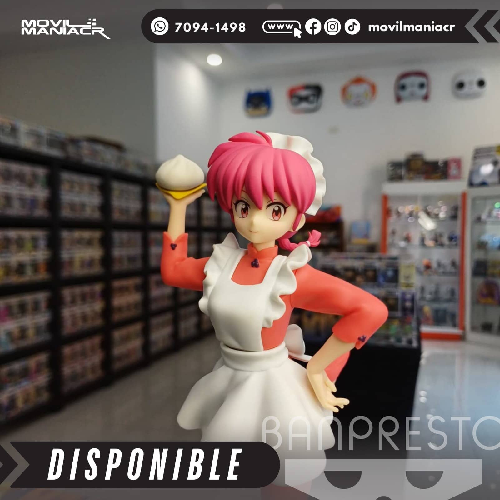 Figura Banpresto Ranma 1/2 Ranma Glitter & Glamours 21cm aprox - (Stock) ¡Disponible! 2 Figura Banpresto Ranma 1/2 Ranma Glitter & Glamours 21cm aprox - (Stock) ¡Disponible! - Imagen 2