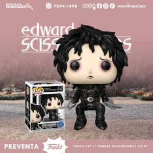 Funko Pop Edward Scissorhands #2147 - (Preventa) ¡Reserva Ahora!