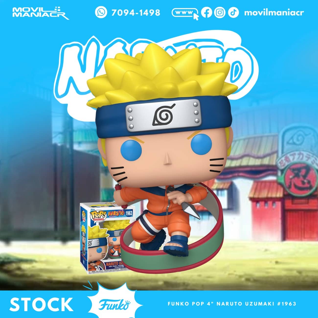 Funko Pop Naruto Shonen Naruto Uzumaki #1963 - (Stock) ¡Disponible Ahora! 1 Funko Pop Naruto Shonen Naruto Uzumaki #1963 - (Stock) ¡Disponible Ahora!