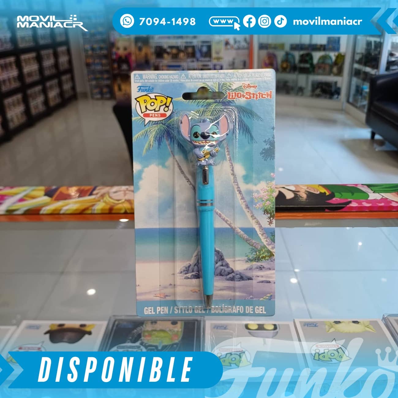 Lapicero Funko Pop Stitch - (Stock) ¡Disponible Ahora! 2 Lapicero Funko Pop Stitch - (Stock) ¡Disponible Ahora! - Imagen 2