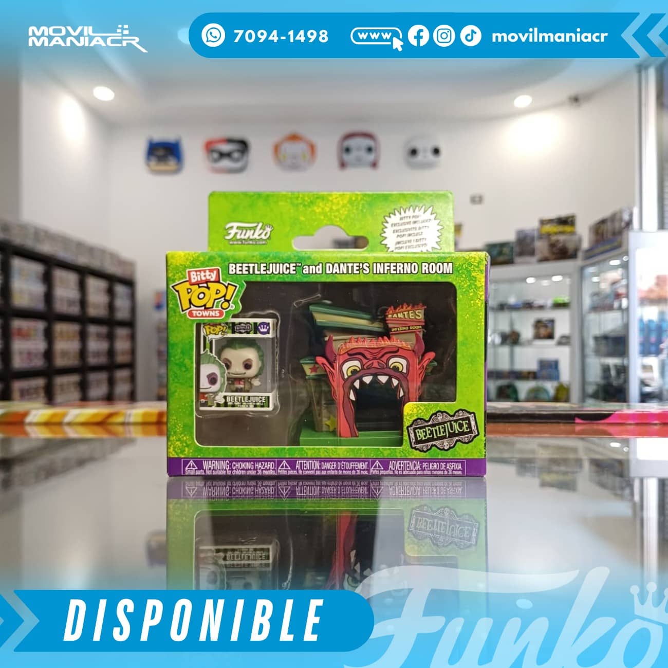 Town Bitty Beetlejuice Dantes Inferno Room - (Stock) ¡Disponible Ahora! 2 Town Bitty Beetlejuice Dantes Inferno Room - (Stock) ¡Disponible Ahora!