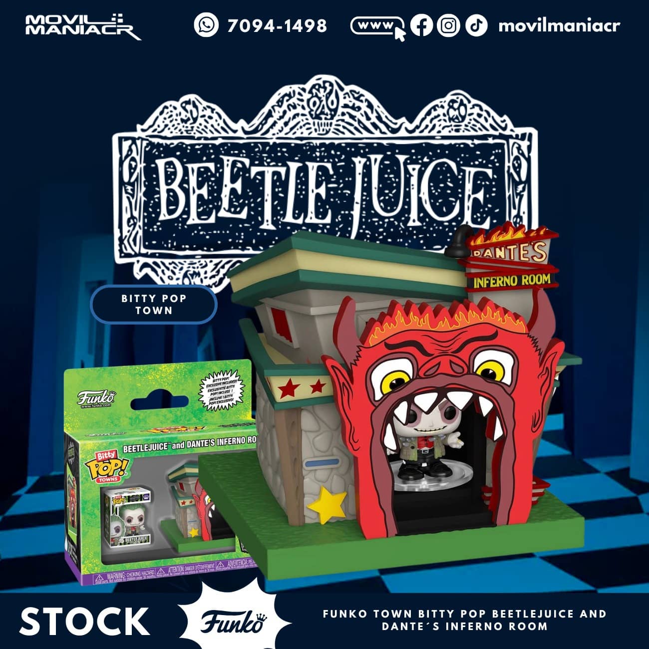 Town Bitty Beetlejuice Dantes Inferno Room - (Stock) ¡Disponible Ahora! 1 Town Bitty Beetlejuice Dantes Inferno Room - (Stock) ¡Disponible Ahora!