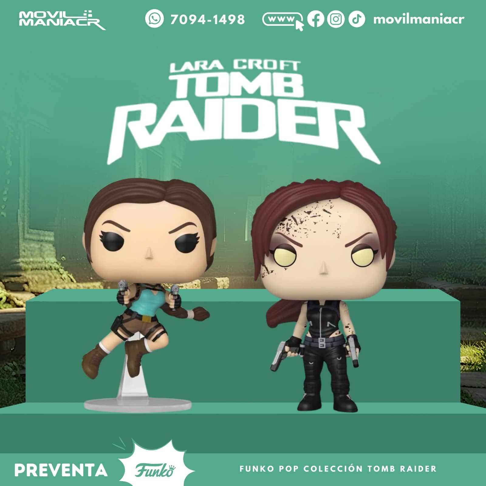 Colección 2 Funko Pop Lara Croft Tomb Raider - (Preventa) ¡Reserva Ahora! 1 Colección 2 Funko Pop Lara Croft Tomb Raider - (Preventa) ¡Reserva Ahora!