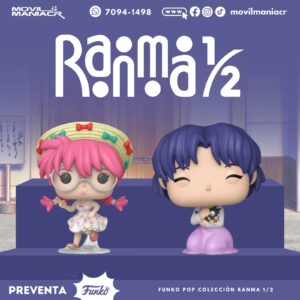 Colección 2 Funko Pop Ranma 12 - (Preventa) ¡Reserva Ahora!