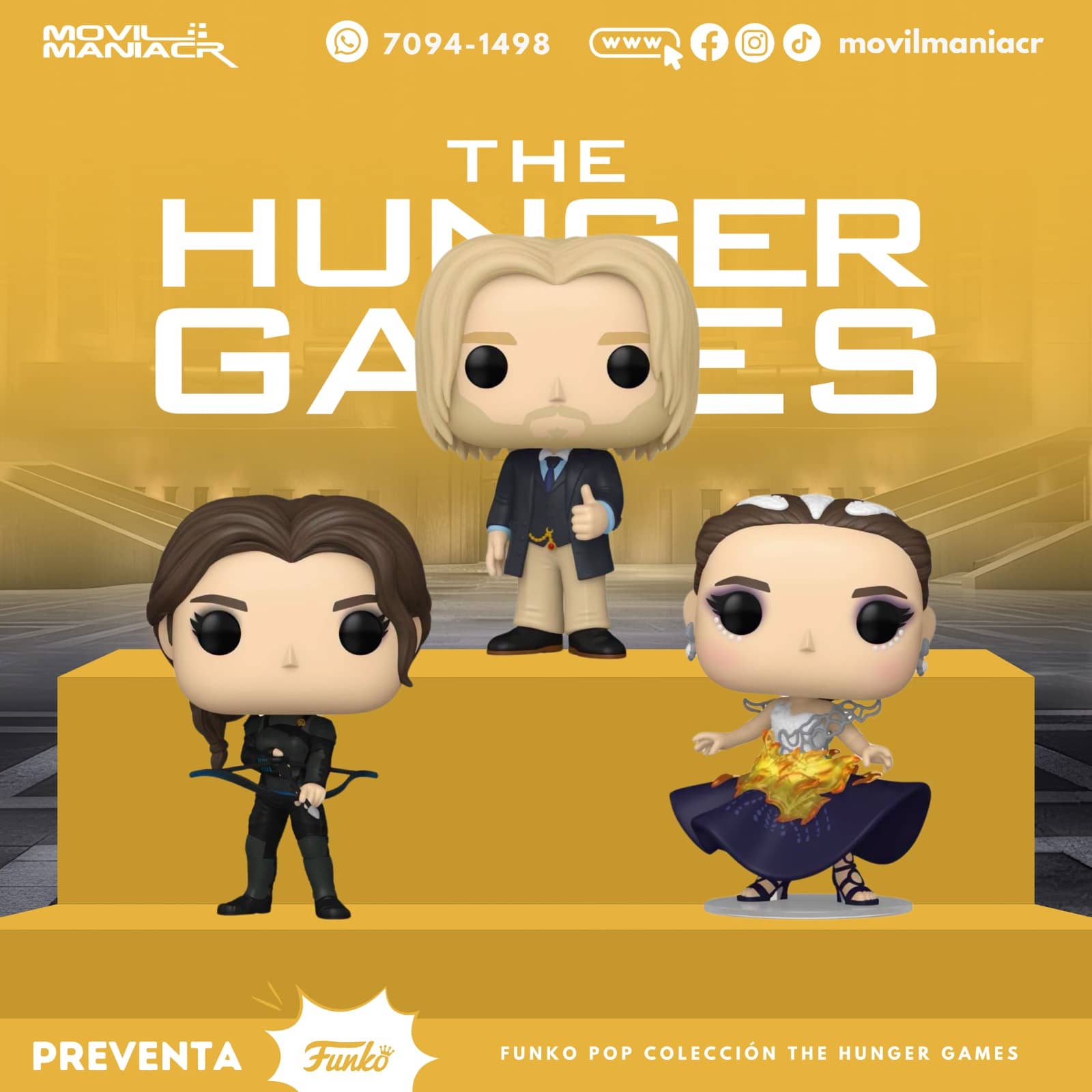 Colección 3 Funko Pop The Hunger Games - (Preventa) ¡Reserva Ahora! 1 Colección 3 Funko Pop The Hunger Games - (Preventa) ¡Reserva Ahora!
