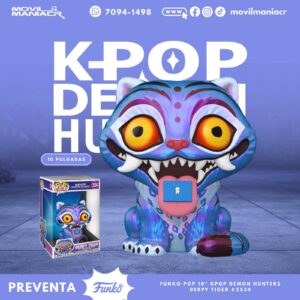Funko Pop K-Pop Demon Hunters Derpy 10Pulgadas #2534 - (Preventa) ¡Reserva Ahora!